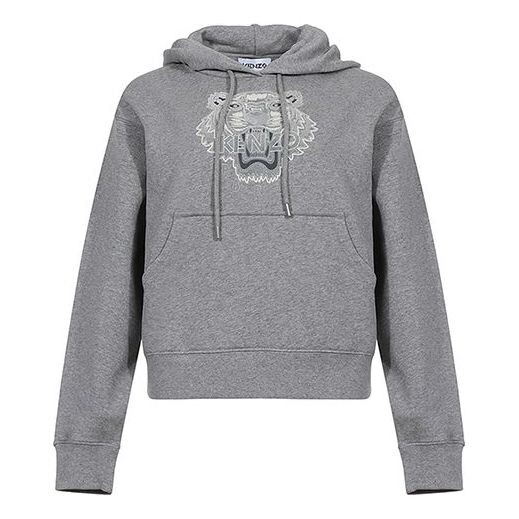 Свитер tiger flock tiger head loose hoodie gray Kenzo, серый
Свитер tiger flock tiger head loose hoodie gray Kenzo, серый
