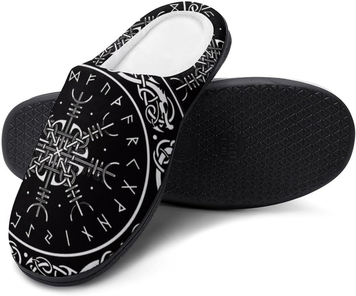 Мужские зимние тапочки YXHZYHY с закрытым носком для спальни и гостиной, теплые пушистые домашние хлопковые тапочки, нескользящая резиновая подошва, тапочки в стиле викингов, Helm of Awe
Мужские зимние тапочки YXHZYHY с закрытым носком для спальни и гостиной, теплые пушистые домашние хлопковые тапочки, нескользящая резиновая подошва, тапочки в стиле викингов, Helm of Awe