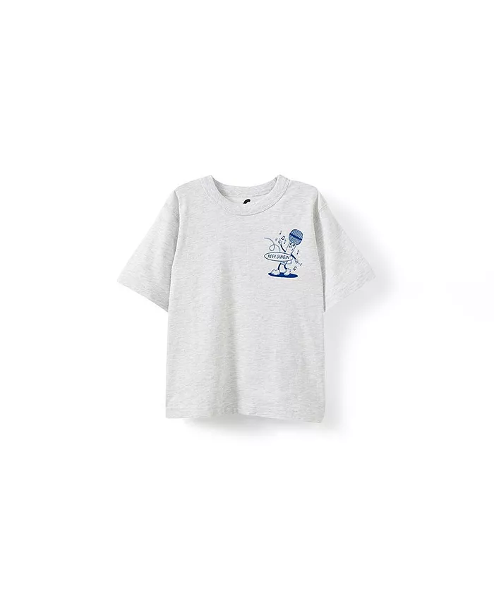 Футболка большого размера с графическим принтом для маленьких девочек (маленький/большой мак) COTTON ON, серый
Футболка большого размера с графическим принтом для маленьких девочек (маленький/большой мак) COTTON ON, серый