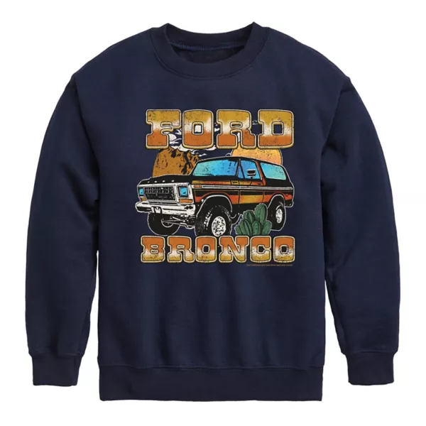 Мальчики 8-20 флисовая толстовка Ford Vintage Bronco в пустынном стиле Licensed Character, синий
Мальчики 8-20 флисовая толстовка Ford Vintage Bronco в пустынном стиле Licensed Character, синий