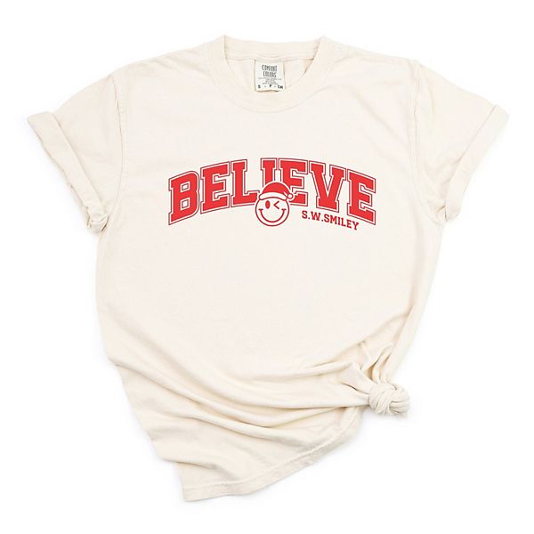 SWSmiley varsity believe - женская футболка garment dyed Simply Sage Market, Ivory
SWSmiley varsity believe - женская футболка garment dyed Simply Sage Market, Ivory