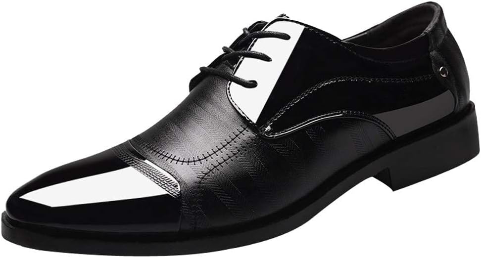 Мужские классические туфли ZHOUYF, модные, с шнуровкой, дышащие, износостойкие кожаные, для бизнеса, свадьбы, работы, офиса, встреч, формальные туфли, повседневные, для улицы, оксфорды для мужчин, черный
Мужские классические туфли ZHOUYF, модные, с шнуровкой, дышащие, износостойкие кожаные, для бизнеса, свадьбы, работы, офиса, встреч, формальные туфли, повседневные, для улицы, оксфорды для мужчин, черный