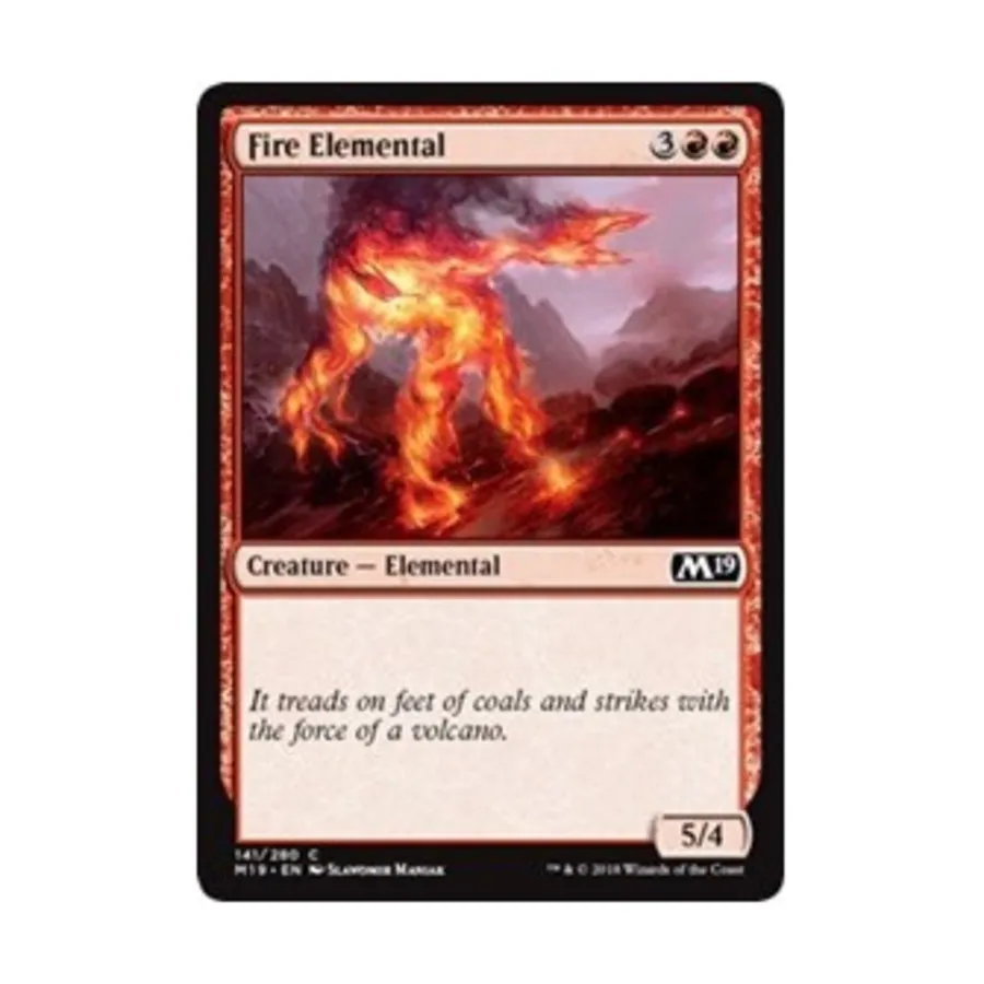 CCG Элементаль огня (С), MTG - Core Set 2019
CCG Элементаль огня (С), MTG - Core Set 2019