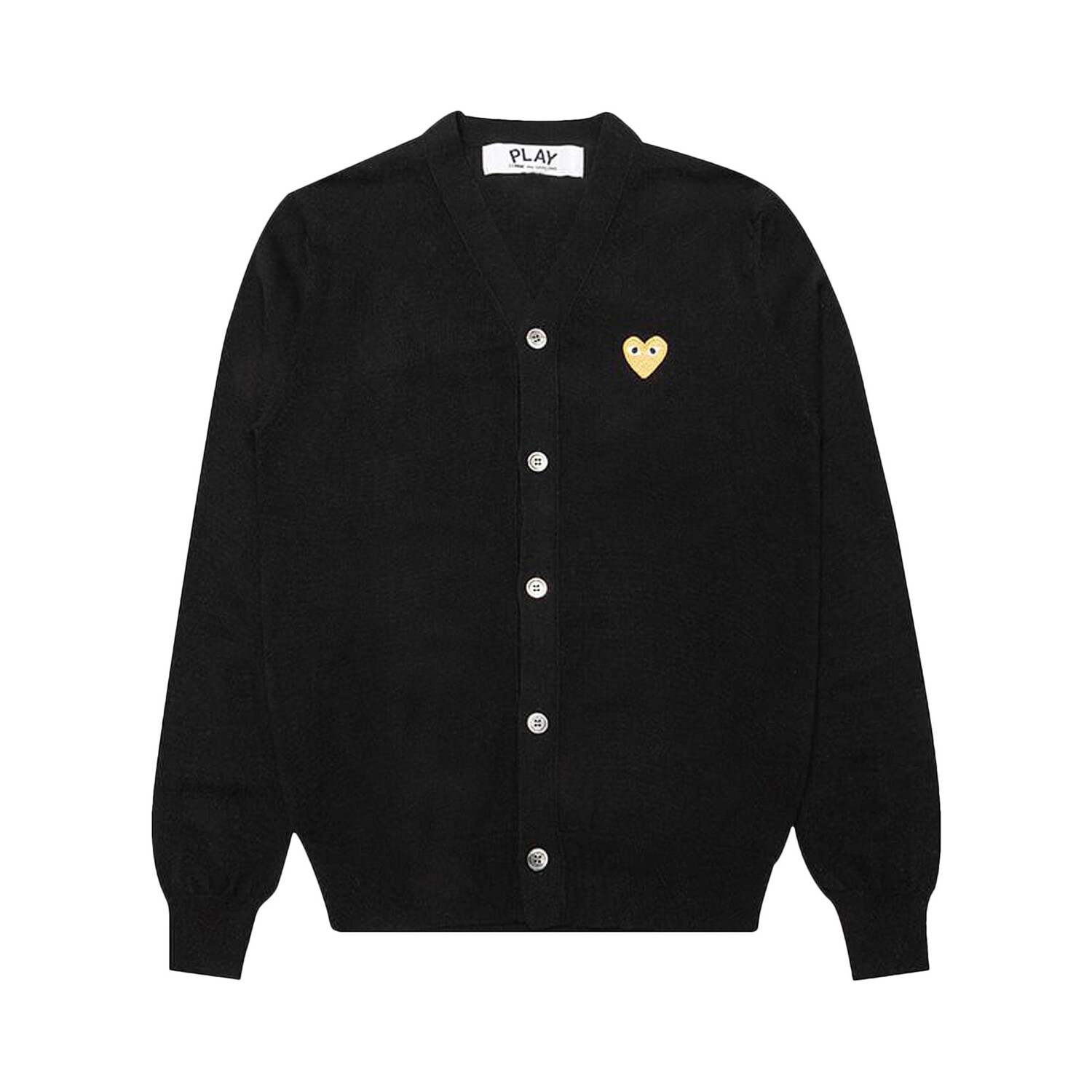 Кардиган Comme des Garçons PLAY Gold Heart, цвет Черный
Кардиган Comme des Garçons PLAY Gold Heart, цвет Черный