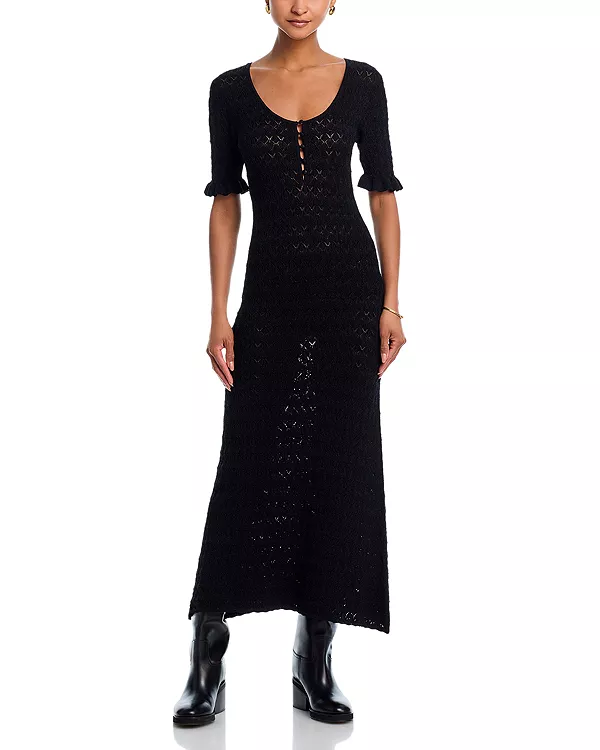 Рубиновое миди-платье Sea, черный
Рубиновое миди-платье Sea, черный