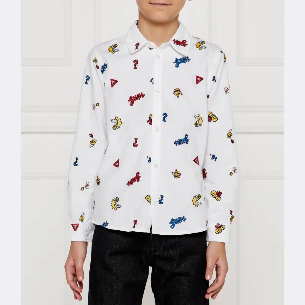 Рубашка стандартного кроя Guess, белый
Рубашка стандартного кроя Guess, белый