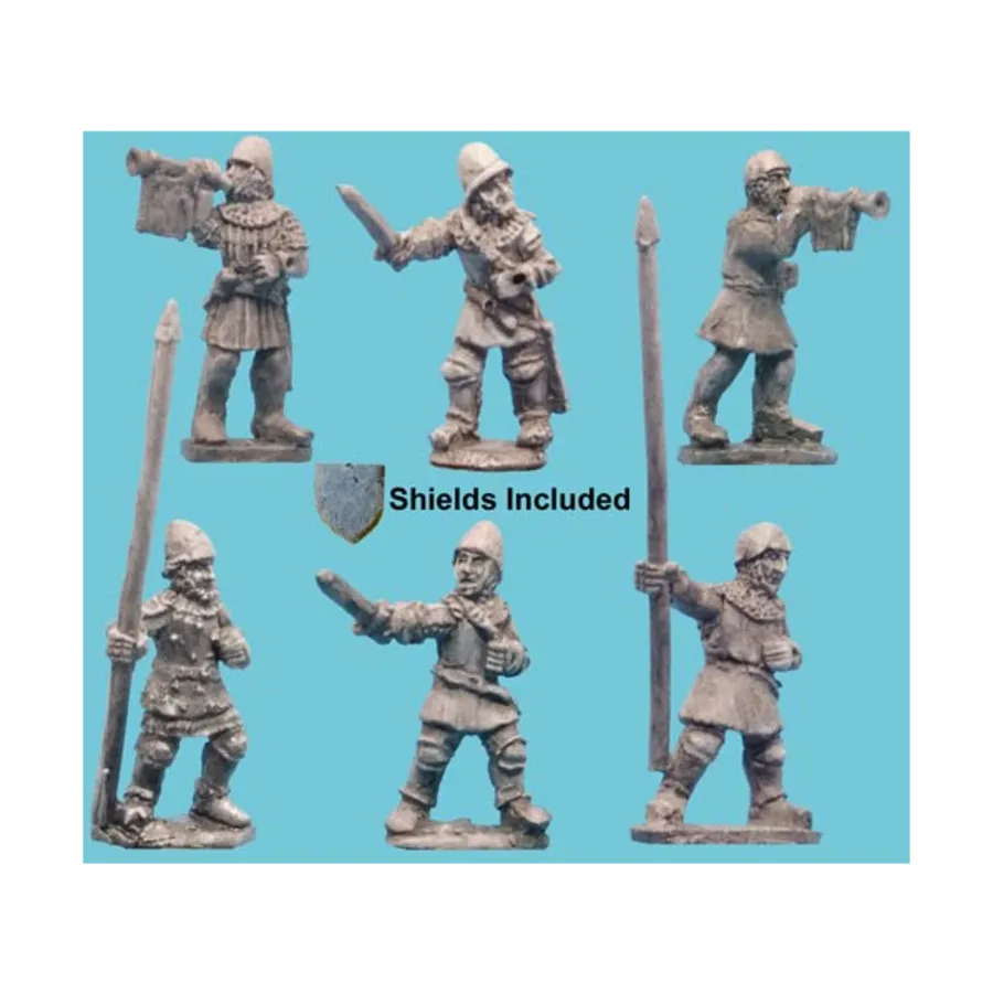 Французское командование - спешено, Hundred Years War - Crecy and Poitiers (15mm) (Old Glory)
Французское командование - спешено, Hundred Years War - Crecy and Poitiers (15mm) (Old Glory)