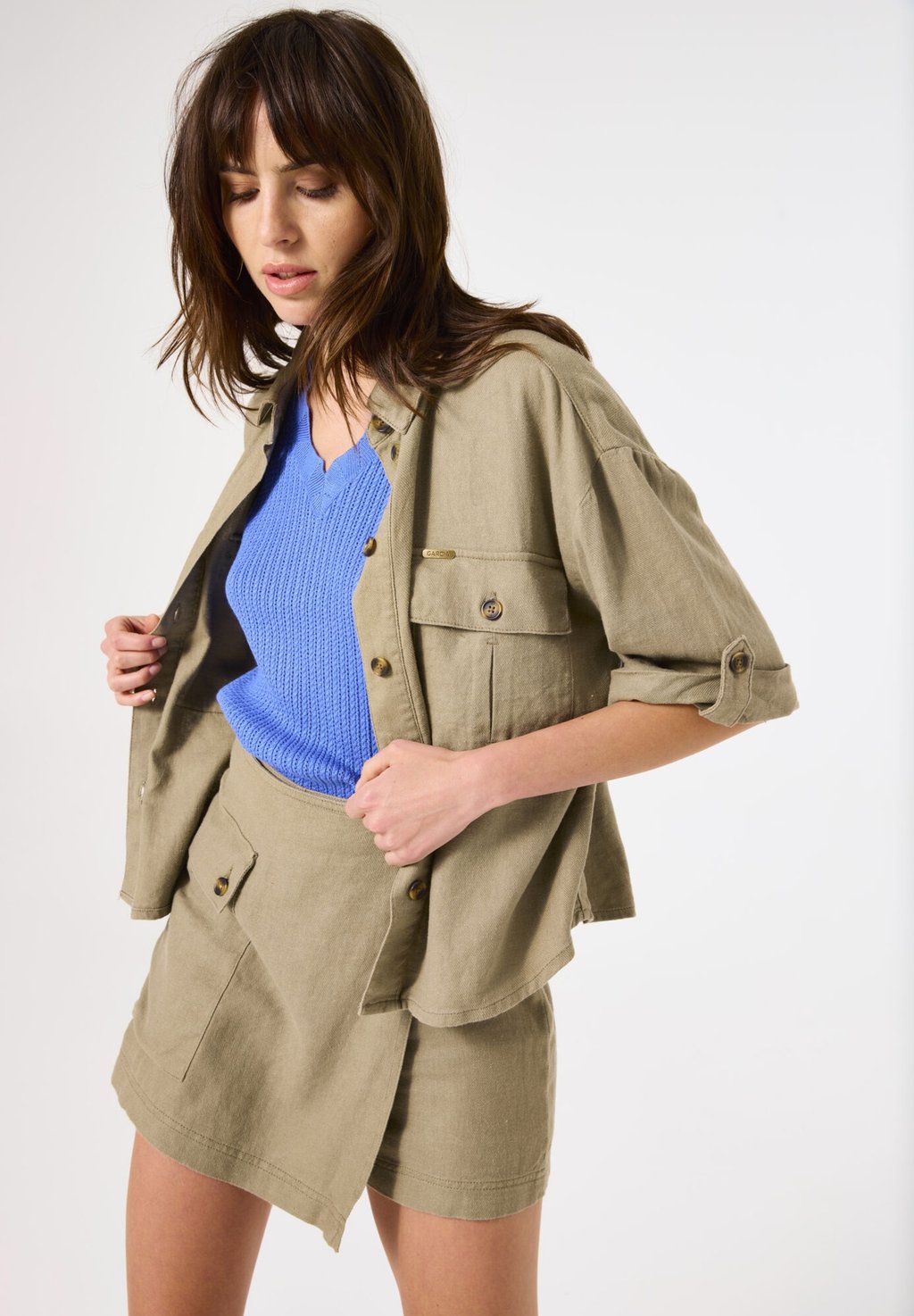 Летняя куртка Garcia, оливковый
Летняя куртка Garcia, оливковый