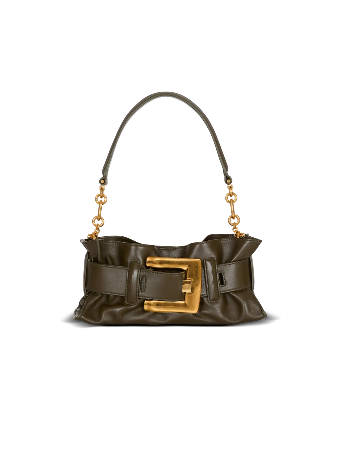 Мини-сумка Anthem на плечо из телячьей кожи Balmain, желтый/хаки/розовый
Мини-сумка Anthem на плечо из телячьей кожи Balmain, желтый/хаки/розовый