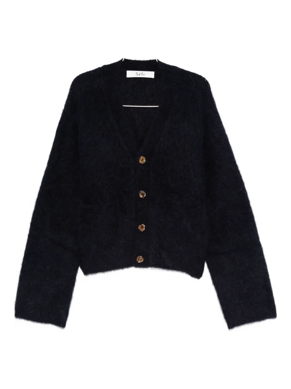 Кардиган из смеси шерсти альпаки Séfr, черный
Кардиган из смеси шерсти альпаки Séfr, черный