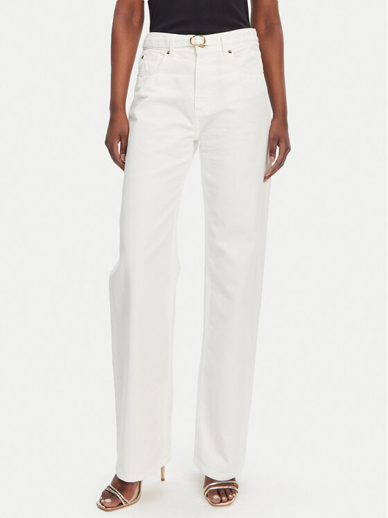 Джинсы прямого кроя 251TT2210 Twinset, белый
Джинсы прямого кроя 251TT2210 Twinset, белый