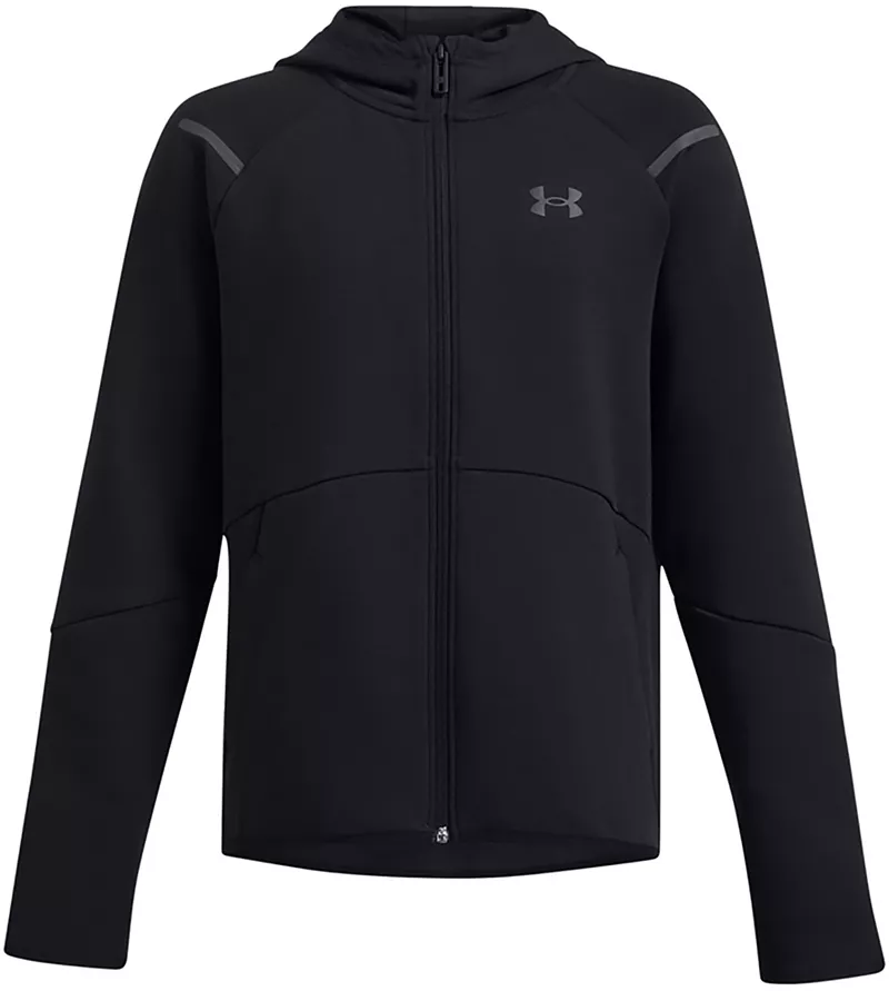 Флисовая толстовка с молнией во всю длину Under Armour для мальчиков UA Unstoppable, черный
Флисовая толстовка с молнией во всю длину Under Armour для мальчиков UA Unstoppable, черный