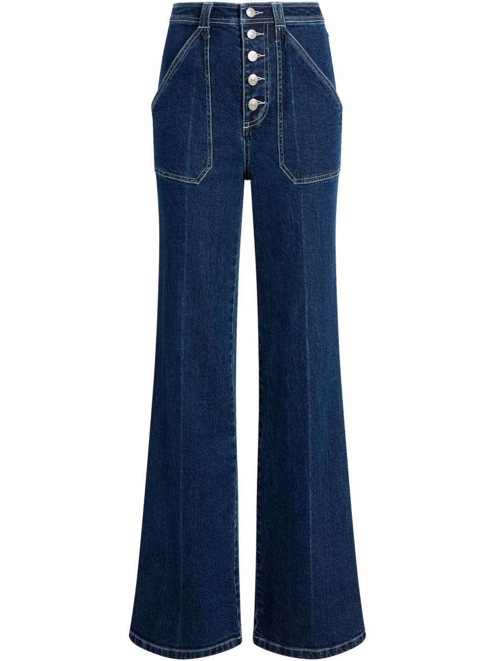 Джинсы широкого кроя Cinq A Sept, синий
Джинсы широкого кроя Cinq A Sept, синий