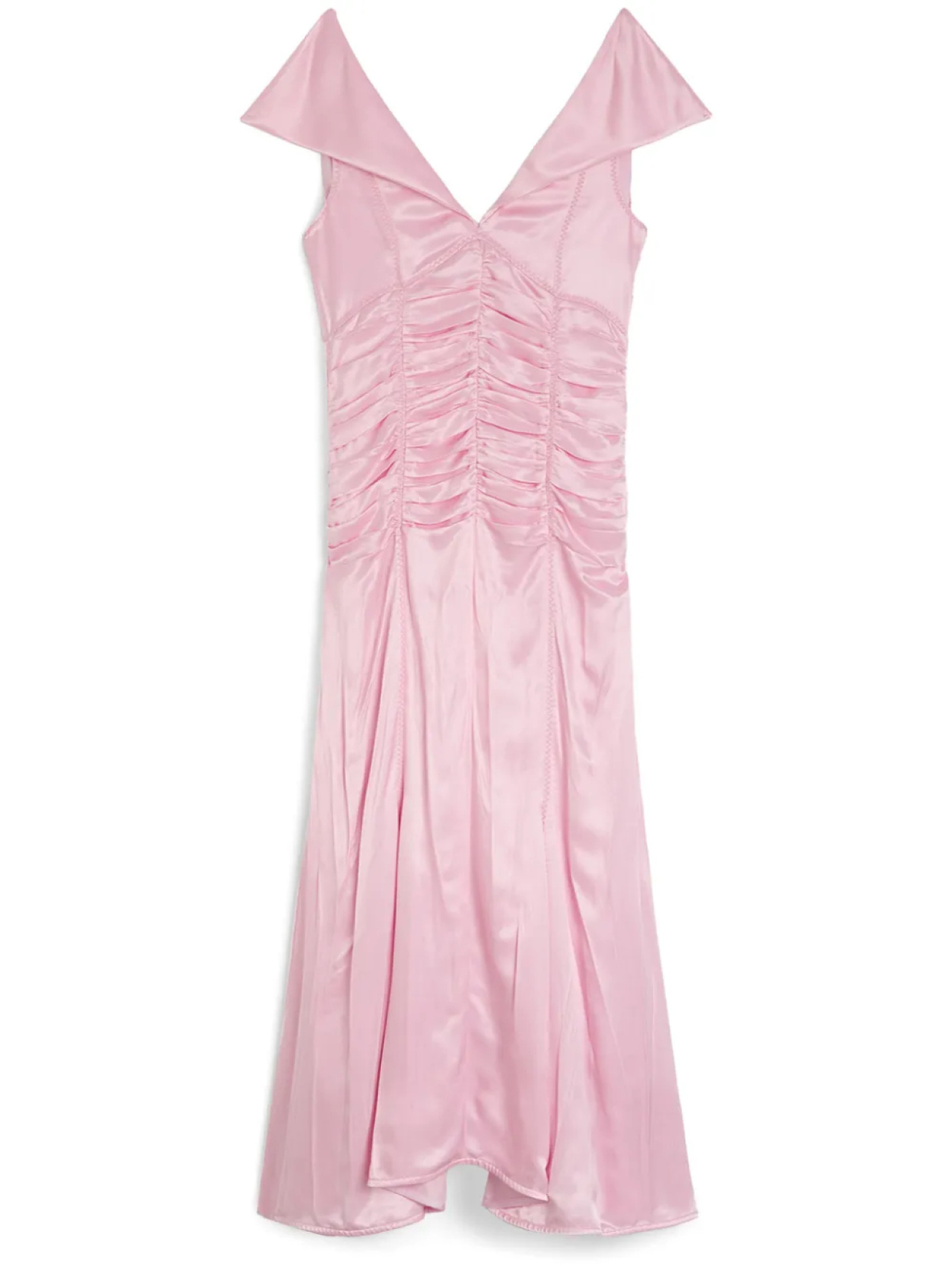 Платье миди со складками Jil Sander, розовый
Платье миди со складками Jil Sander, розовый