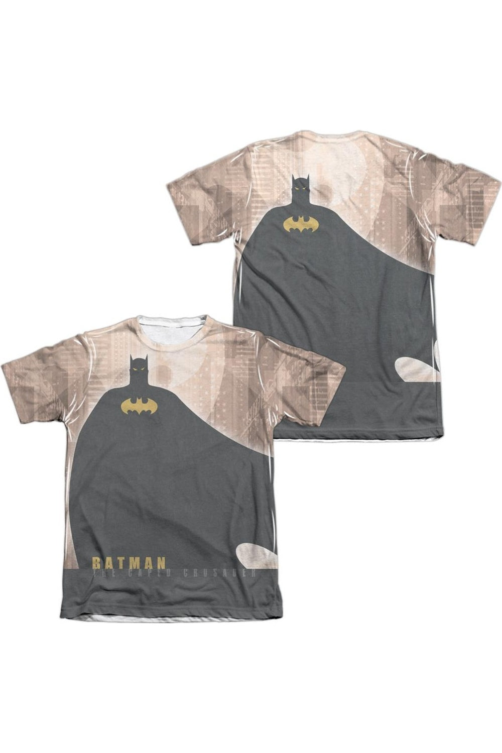 Футболка с коротким рукавом Batman City Crusader (принт спереди/сзади) для взрослых из полиэстера/хлопка Gildan, белый
Футболка с коротким рукавом Batman City Crusader (принт спереди/сзади) для взрослых из полиэстера/хлопка Gildan, белый