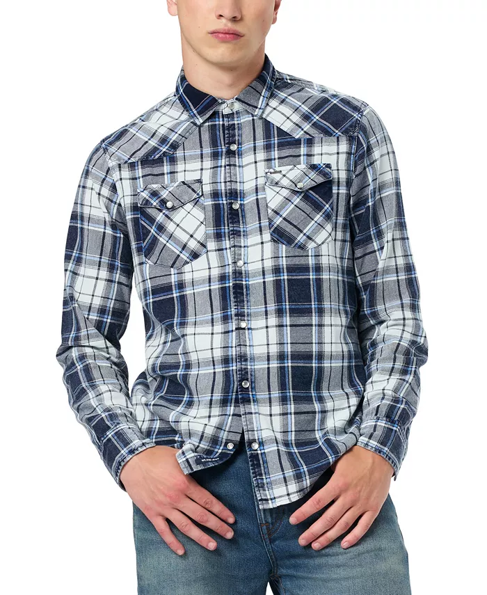 Мужская рубашка Sierra Plaid на пуговицах Buffalo David Bitton, синий
Мужская рубашка Sierra Plaid на пуговицах Buffalo David Bitton, синий