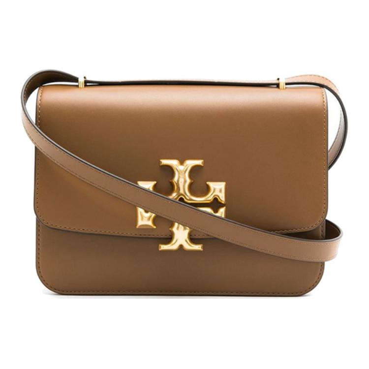 Сумка через плечо Eleanor из кожи коровы среднего размера женская верблюжья коричневая TORY BURCH
Сумка через плечо Eleanor из кожи коровы среднего размера женская верблюжья коричневая TORY BURCH