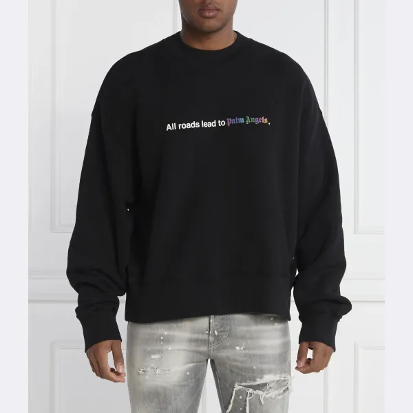Толстовка обычного кроя Palm Angels, черный
Толстовка обычного кроя Palm Angels, черный