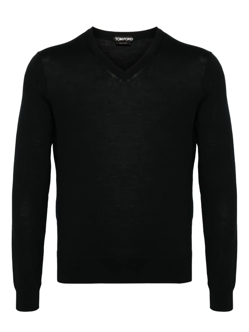 Шерстяной свитер TOM FORD, черный 
Шерстяной свитер TOM FORD, черный