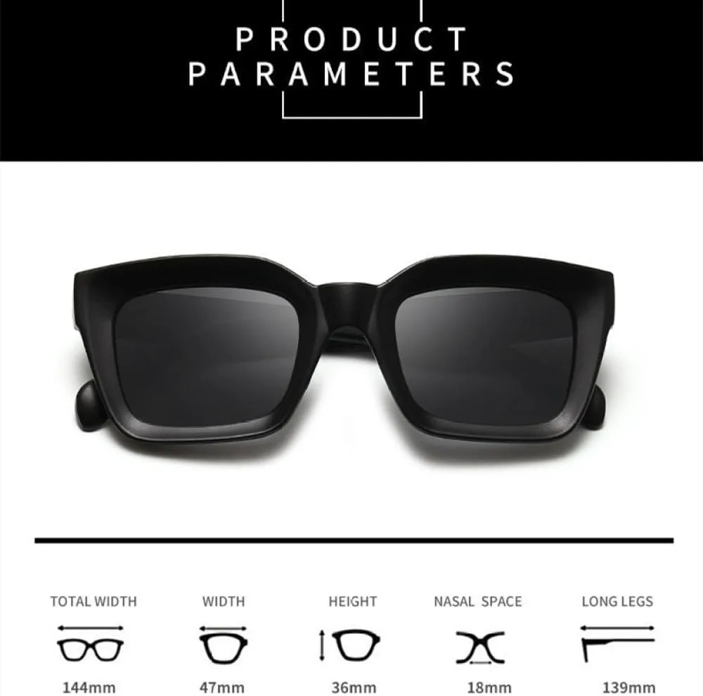 Солнцезащитные очки 2027 квадратной формы для женщин, винтажные солнцезащитные очки для женщин, очки для женщин с защитой от УФ-излучения UV400 MTZJH, Black
Солнцезащитные очки 2027 квадратной формы для женщин, винтажные солнцезащитные очки для женщин, очки для женщин с защитой от УФ-излучения UV400 MTZJH, Black