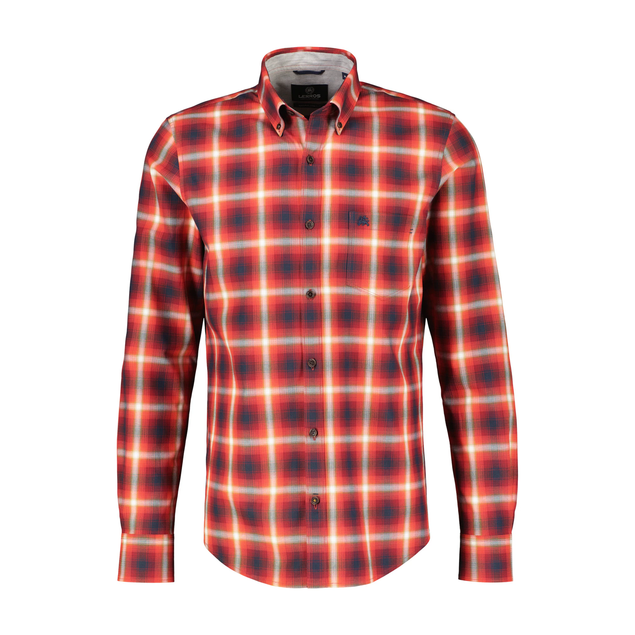Рубашка LERROS в клетку "Рубашка LERROS с длинными рукавами, структура "елочка", клетка", красный
Рубашка LERROS в клетку "Рубашка LERROS с длинными рукавами, структура "елочка", клетка", красный