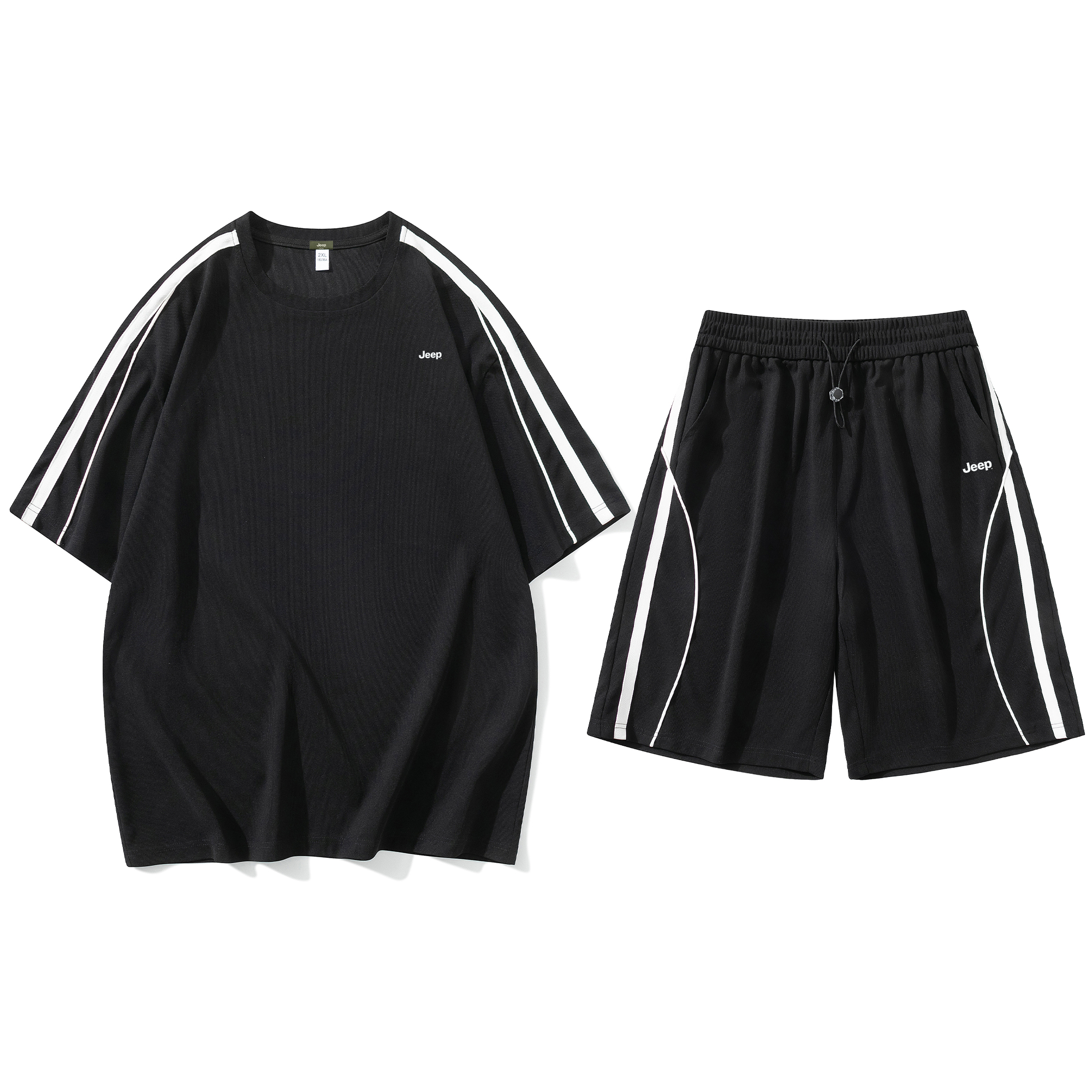 Повседневный спортивный свитер Unisex с круглой горловиной Moderate Jeep, черный
Повседневный спортивный свитер Unisex с круглой горловиной Moderate Jeep, черный