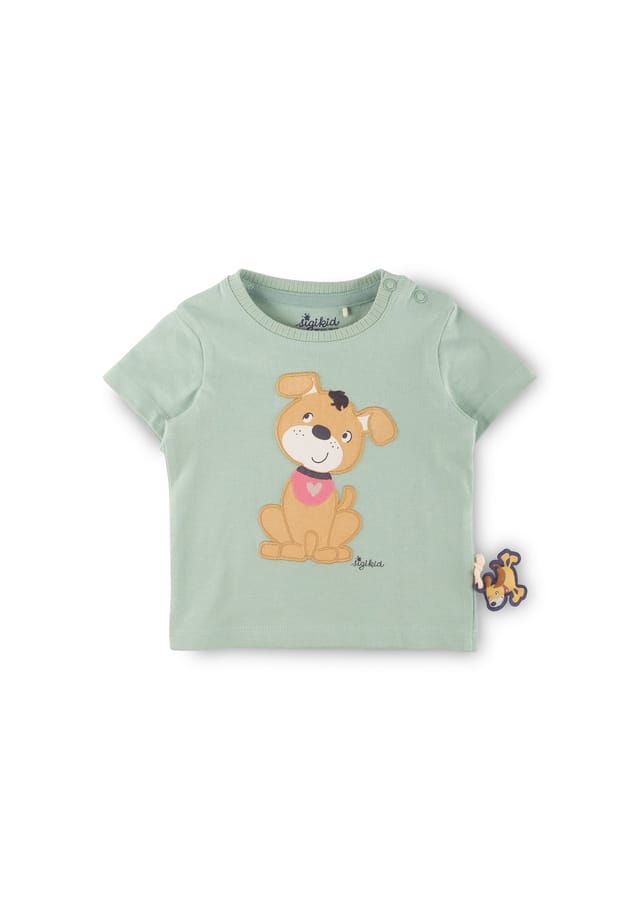 Футболка смешная собака для малышей Sigikid, зеленый
Футболка смешная собака для малышей Sigikid, зеленый