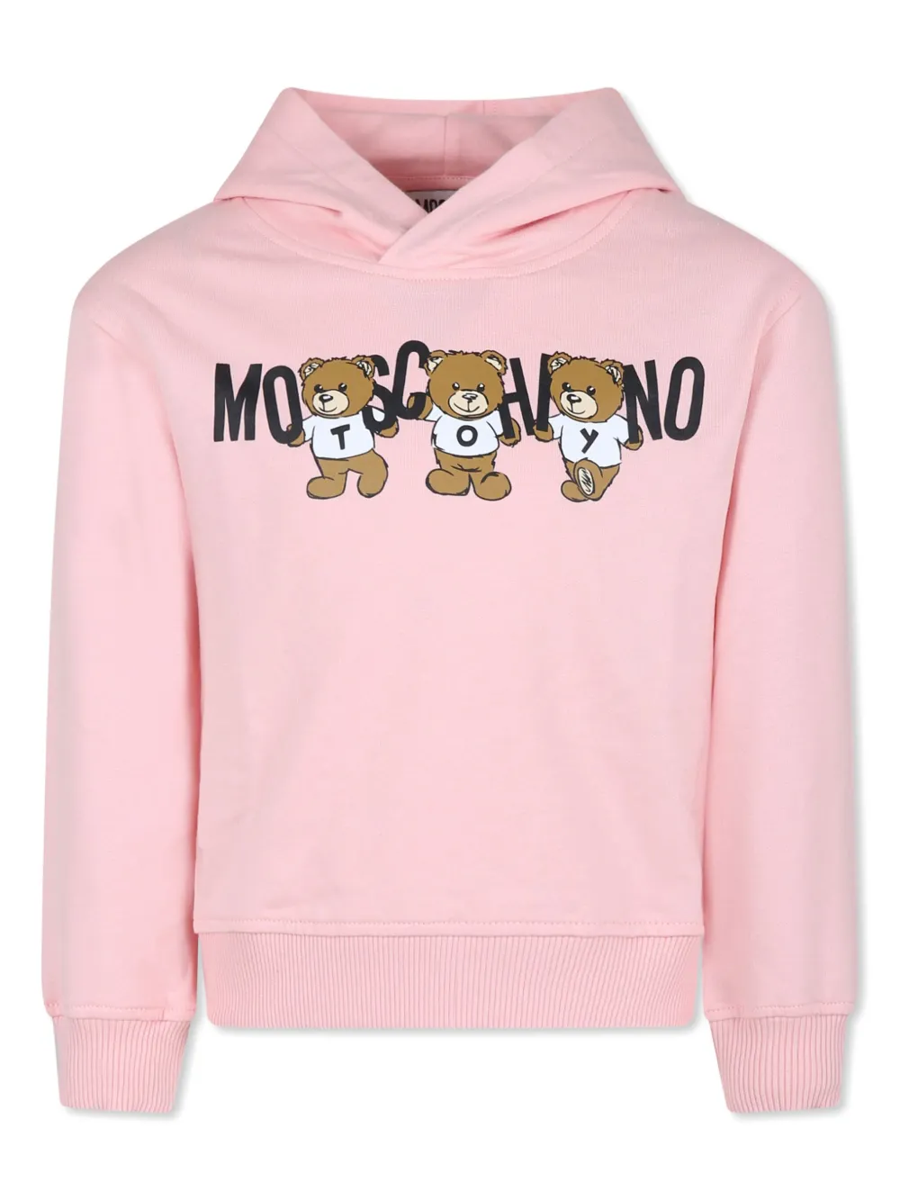 Худи с логотипом Moschino Kids, розовый
Худи с логотипом Moschino Kids, розовый