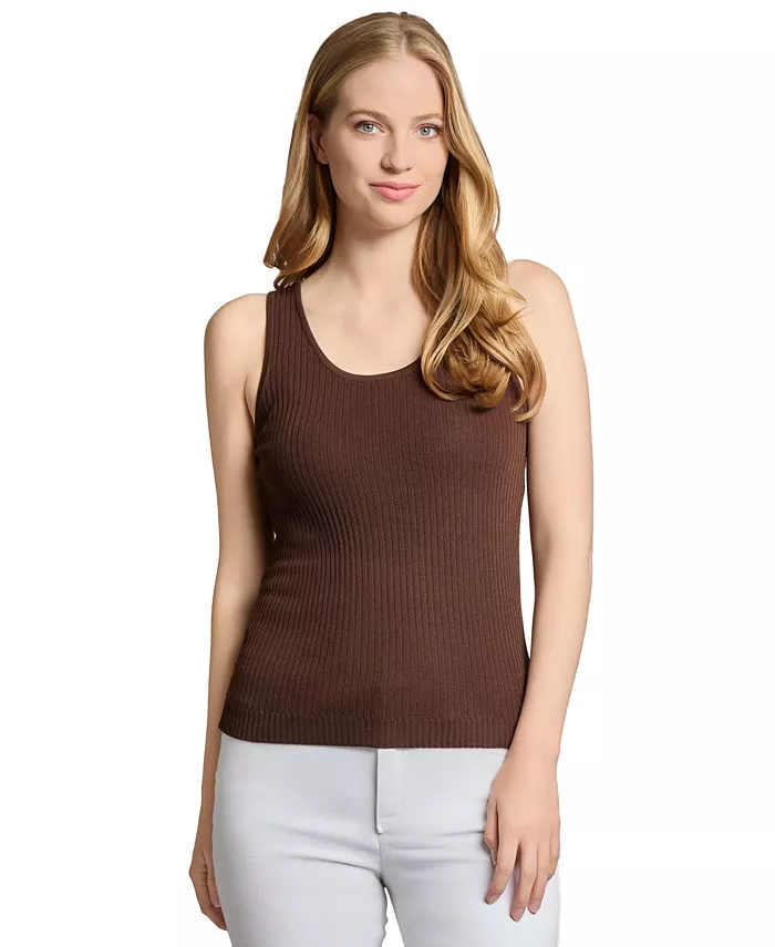 Женский рифленый топ Sutton с круглым вырезом Jones New York, коричневый
Женский рифленый топ Sutton с круглым вырезом Jones New York, коричневый