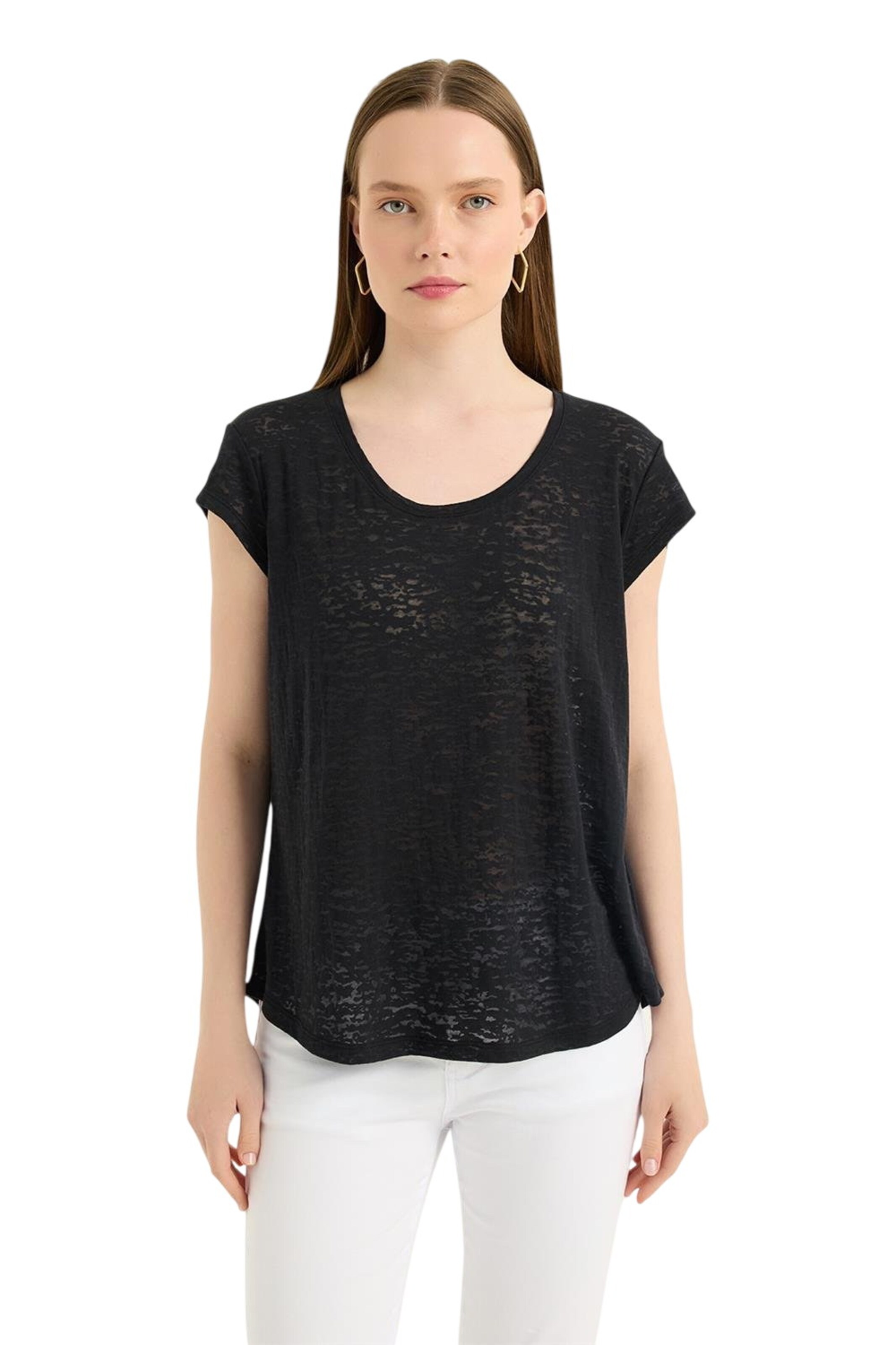 HOME STORE Футболка в черном цвете
HOME STORE Футболка в черном цвете