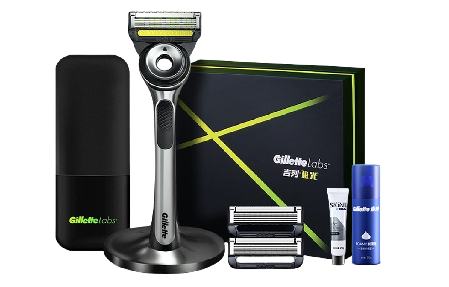 Набор бритв Aurora Knife Manual с пятью лезвиями Gillette
Набор бритв Aurora Knife Manual с пятью лезвиями Gillette