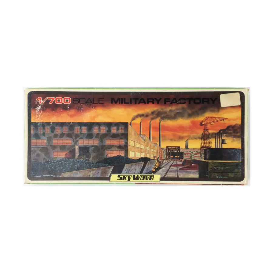 Военный завод, WWII Miniatures (1:700) (Skywave)
Военный завод, WWII Miniatures (1:700) (Skywave)