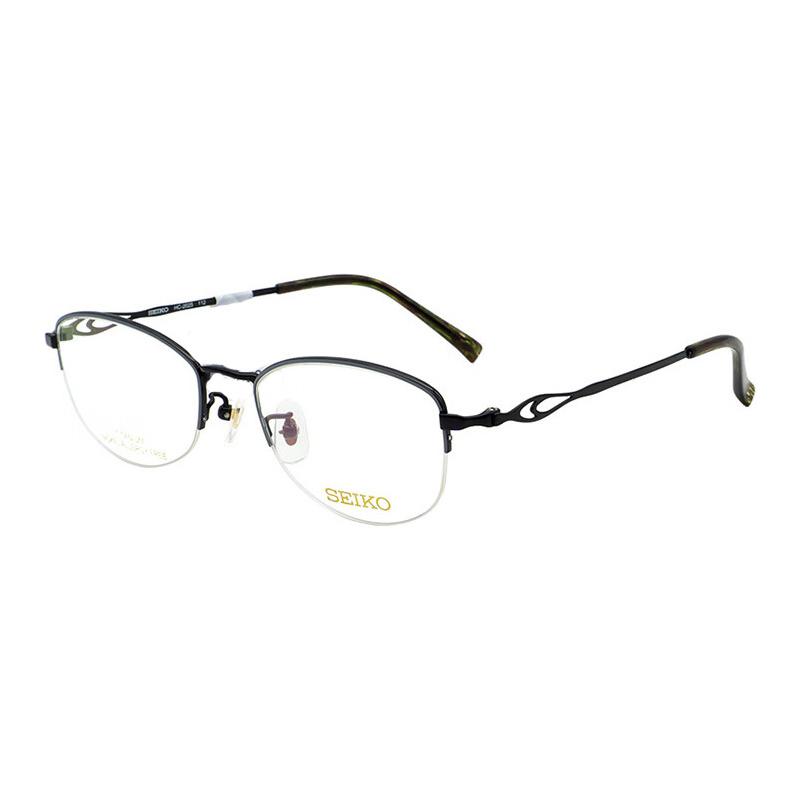 SEIKO Титановая овальная оправа для очков унисекс черная, Black
SEIKO Титановая овальная оправа для очков унисекс черная, Black