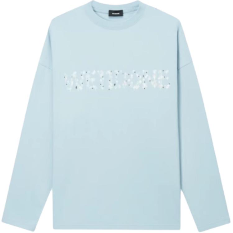 WE11DONE Футболка с рукавом дроп-шоулдер унисекс синяя, Синий, WE11DONE Футболка с рукавом дроп-шоулдер унисекс синяя
WE11DONE Футболка с рукавом дроп-шоулдер унисекс синяя, Синий, WE11DONE Футболка с рукавом дроп-шоулдер унисекс синяя