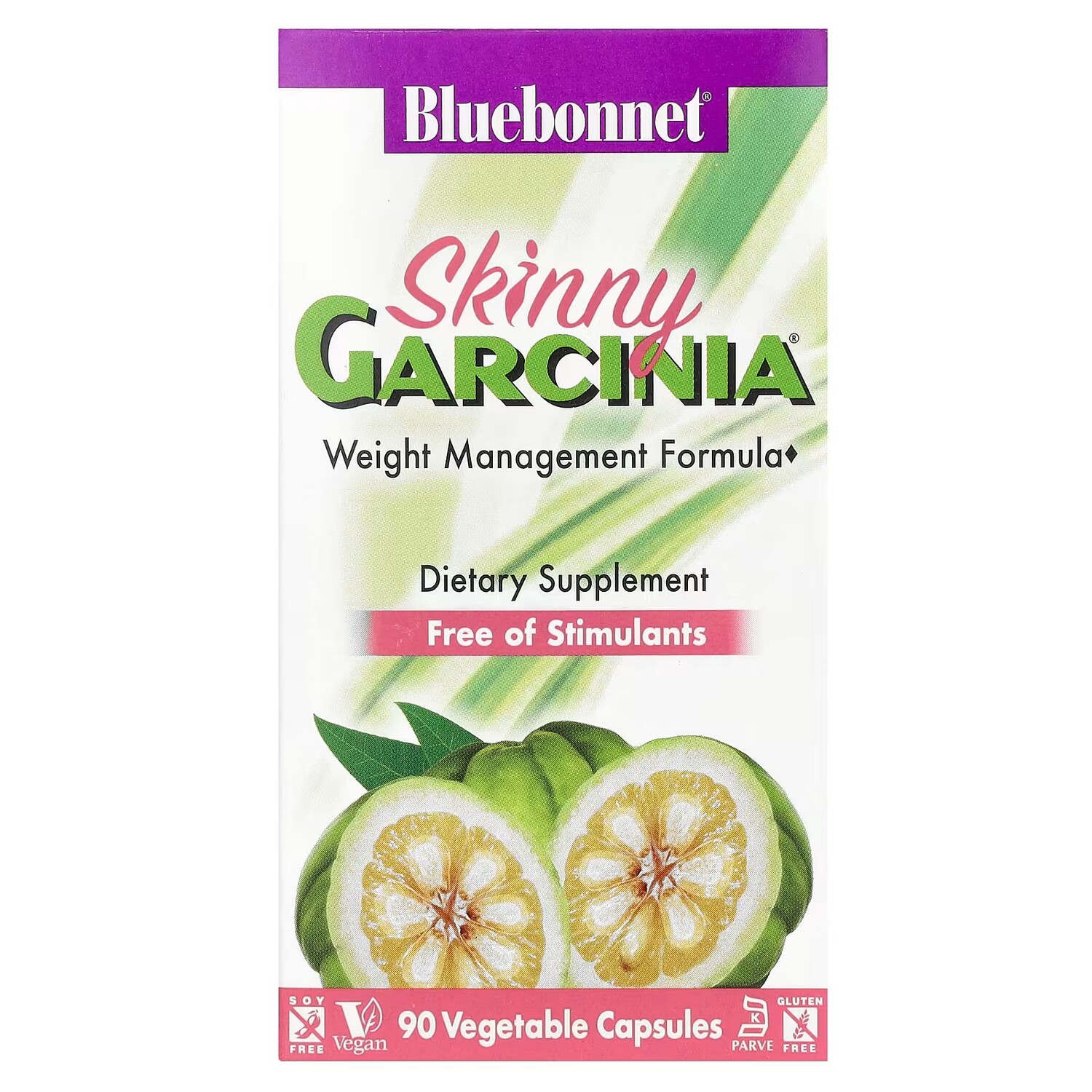 Формула для контроля веса Bluebonnet Nutrition Skinny Garcinia, 90 растительных капсул
Формула для контроля веса Bluebonnet Nutrition Skinny Garcinia, 90 растительных капсул
