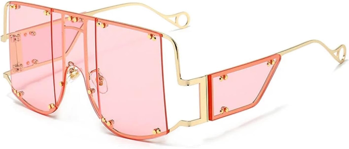 Роскошные модные солнцезащитные очки в панк-стиле с большой оправой для женщин и мужчин, винтажные, популярные, для путешествий, увеличенного размера, в стиле стимпанк, с защитой от УФ-излучения UV400 TYUVIVO, Pink
Роскошные модные солнцезащитные очки в панк-стиле с большой оправой для женщин и мужчин, винтажные, популярные, для путешествий, увеличенного размера, в стиле стимпанк, с защитой от УФ-излучения UV400 TYUVIVO, Pink