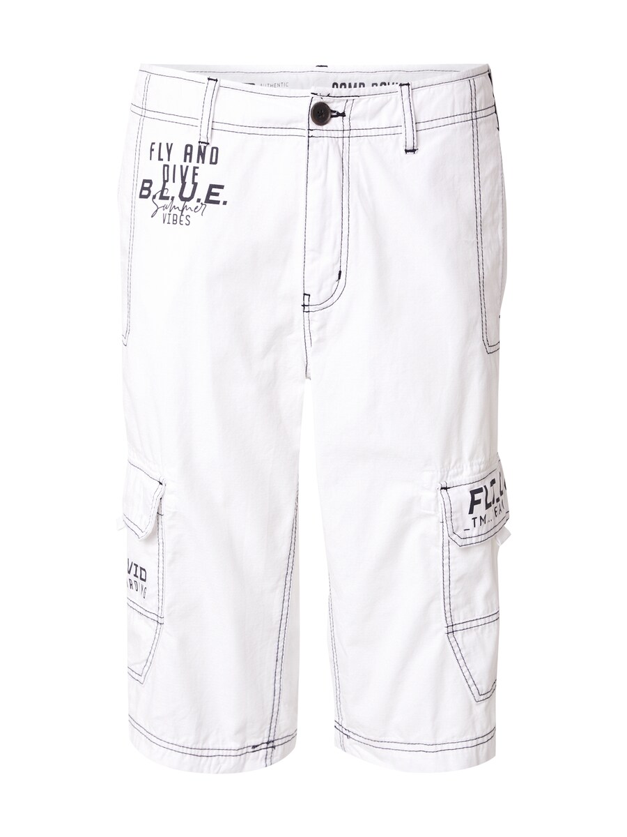 Повседневные брюки-карго CAMP DAVID, White
Повседневные брюки-карго CAMP DAVID, White