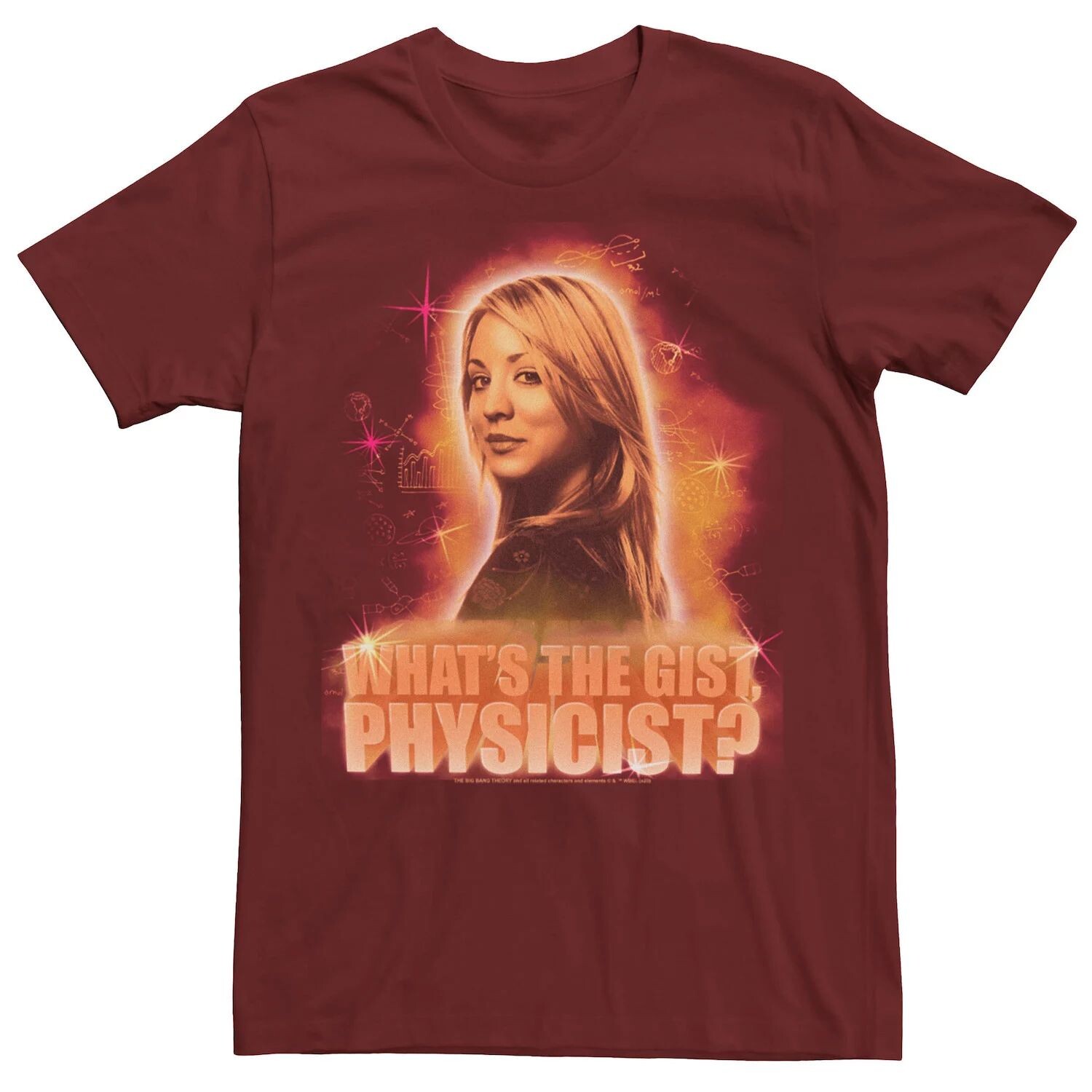 Мужская футболка Penny What's The Gist Physicist The Big Bang Theory Licensed Character
Мужская футболка Penny What's The Gist Physicist The Big Bang Theory Licensed Character