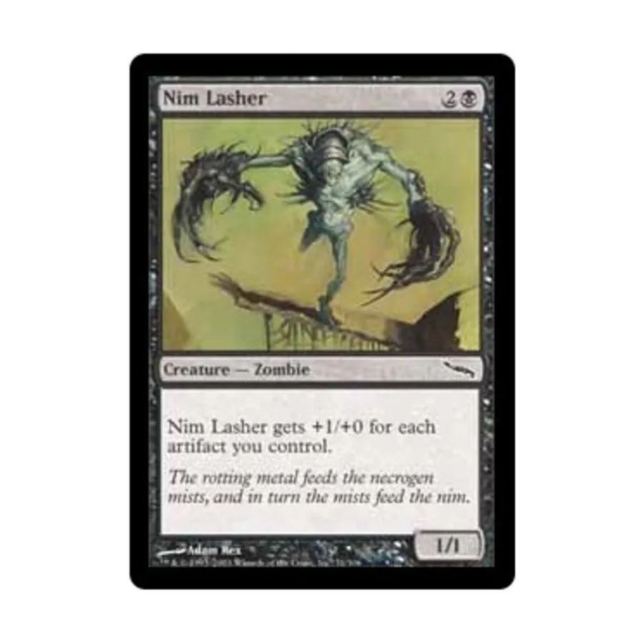 CCG Ним Лэшер (К), MTG - Mirrodin
CCG Ним Лэшер (К), MTG - Mirrodin