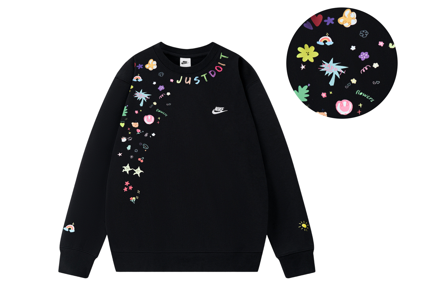 Nike Свитшоты Unisex Black Starry Night Graffiti
Nike Свитшоты Unisex Black Starry Night Graffiti