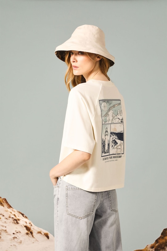 Хлопковая футболка Medicine, бежевый
Хлопковая футболка Medicine, бежевый