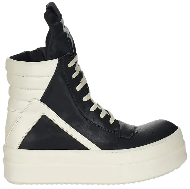 Кроссовки Rick Owens Hollywood Mega Bumper Geobasket High 'Black Milk', черный
Кроссовки Rick Owens Hollywood Mega Bumper Geobasket High 'Black Milk', черный
