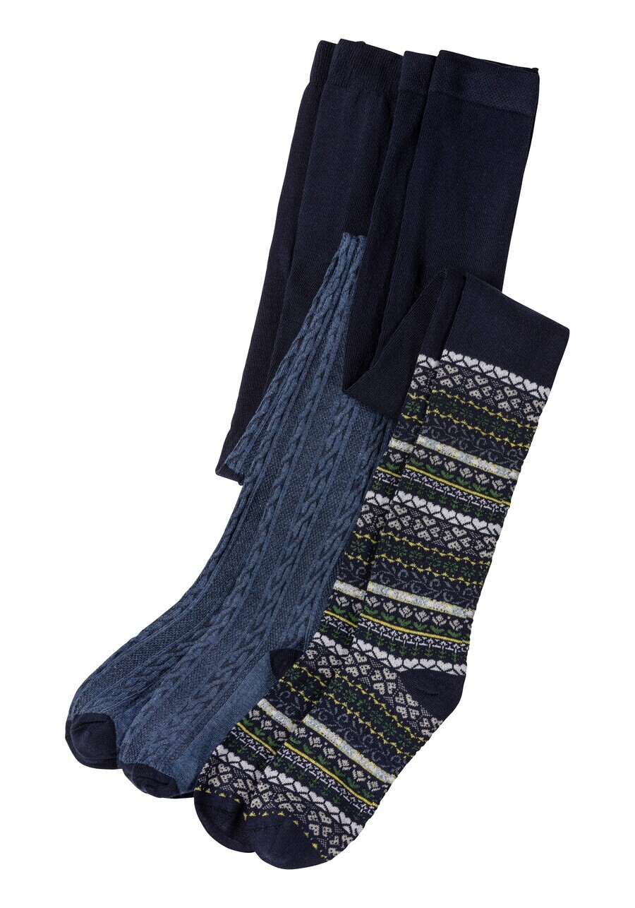 Колготки H.I.S, синий 
Колготки H.I.S, синий