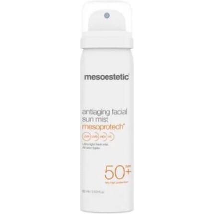 Mesoprotech Антивозрастной солнцезащитный спрей для лица 50+ SPF 60 мл Mesoestetic
Mesoprotech Антивозрастной солнцезащитный спрей для лица 50+ SPF 60 мл Mesoestetic