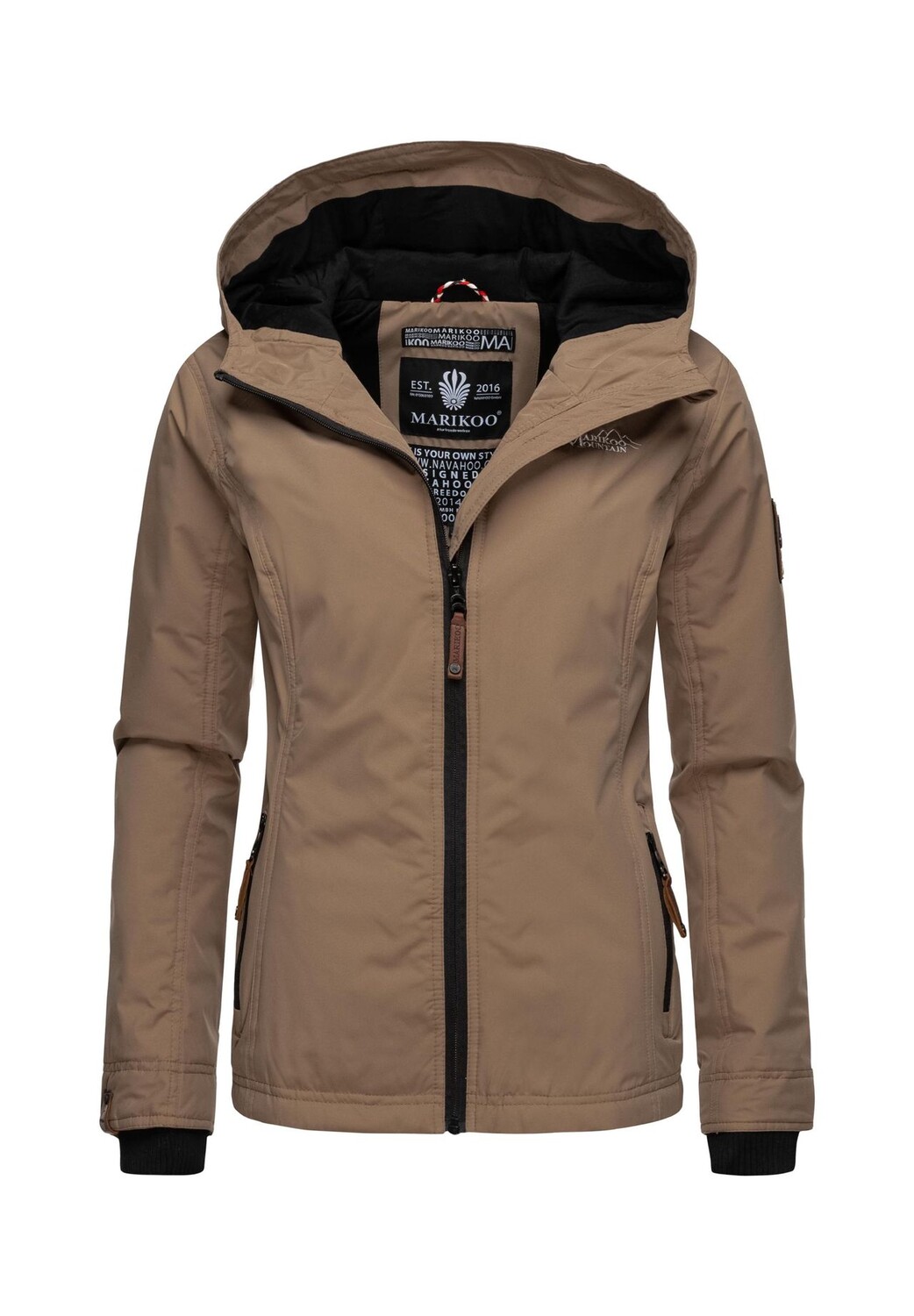 Переходная куртка ежевика MARIKOO, тауп
Переходная куртка ежевика MARIKOO, тауп