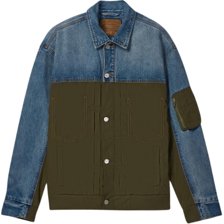 Джинсовая куртка мужская turquoise Levis, зеленый
Джинсовая куртка мужская turquoise Levis, зеленый