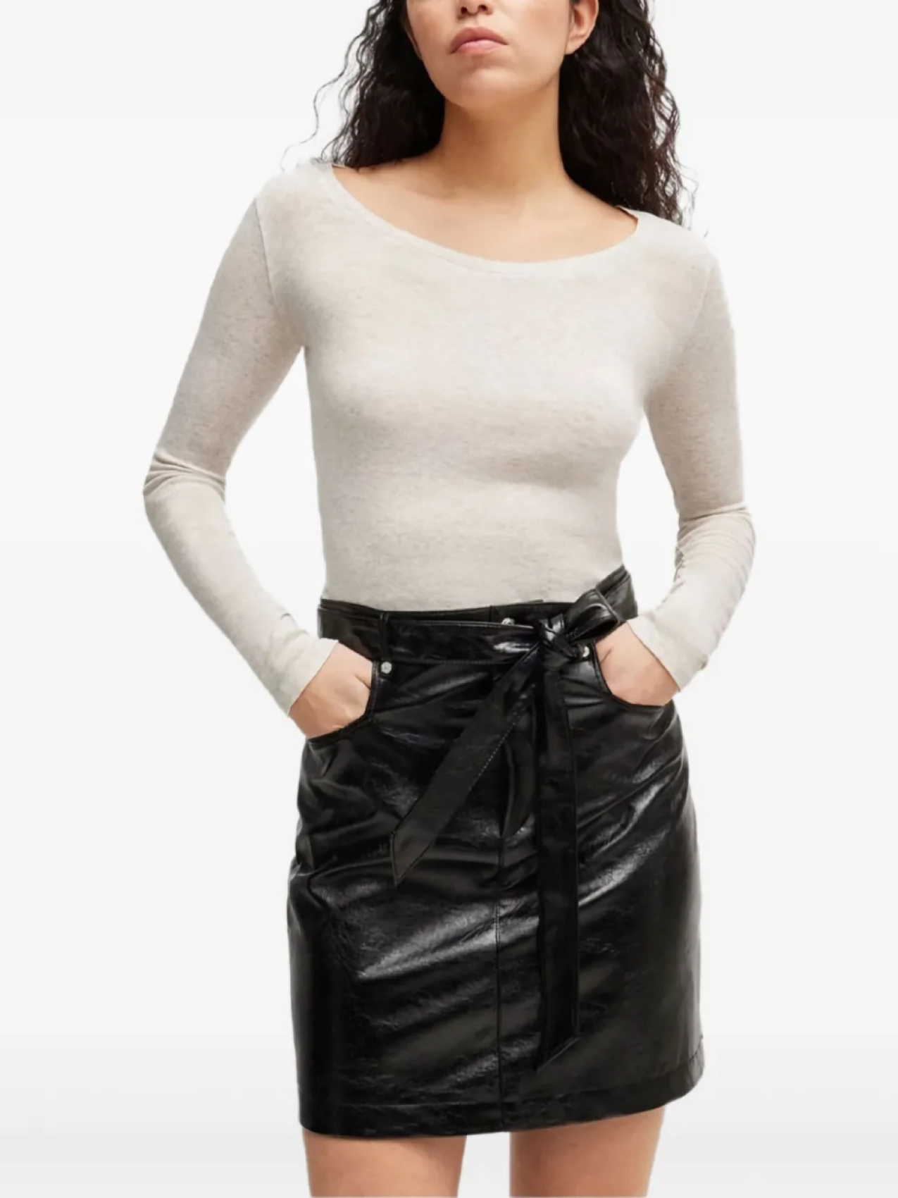 BOSS футболка с круглым вырезом, белый
BOSS футболка с круглым вырезом, белый