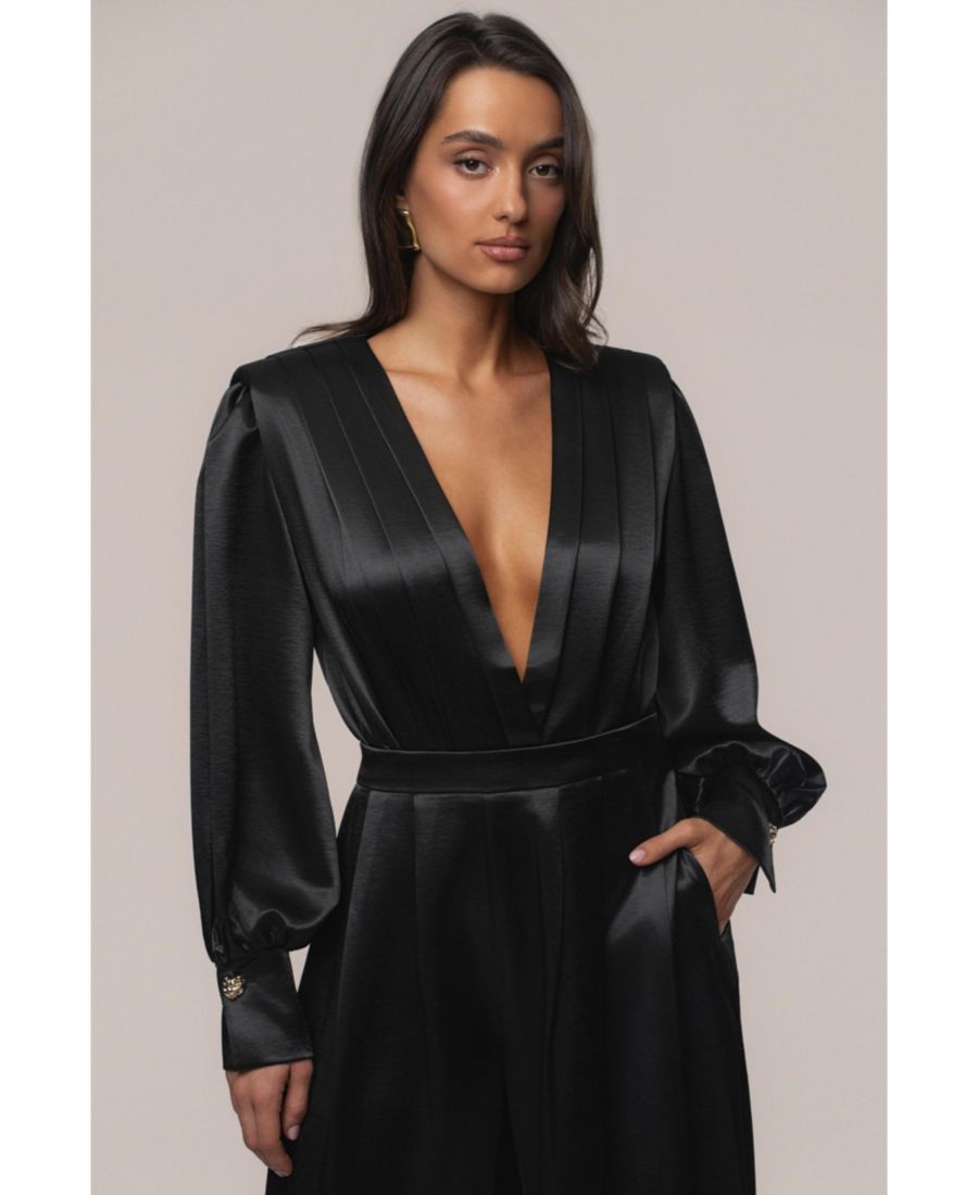 Женский атласный боди Сияние JLUXLABEL, Black
Женский атласный боди Сияние JLUXLABEL, Black