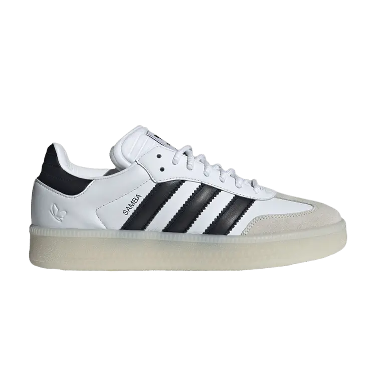 Кроссовки adidas Su Yiming x Samba XLG 'White Gold Black', белый 
Кроссовки adidas Su Yiming x Samba XLG 'White Gold Black', белый