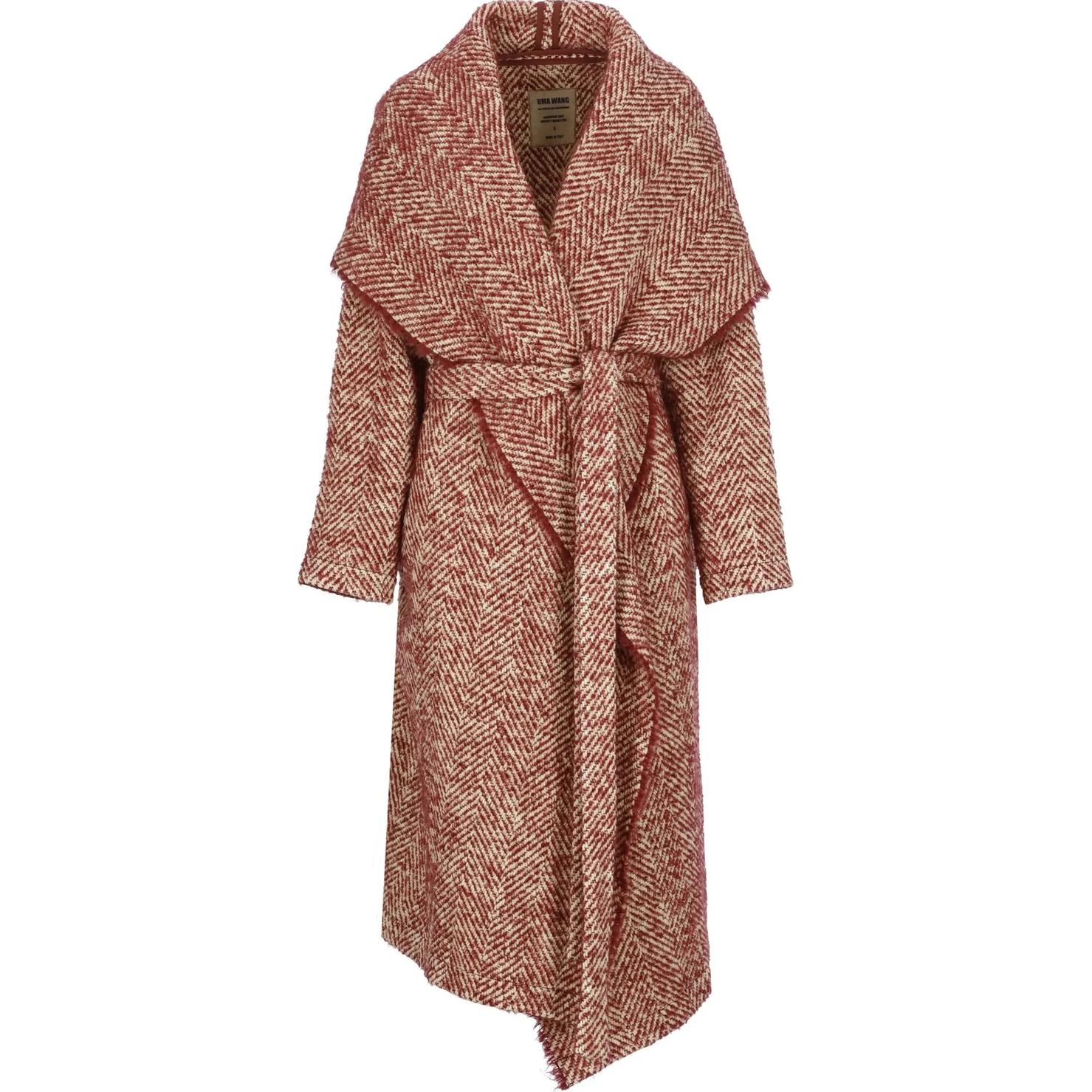 Belted Waist Long Cardigan UMA WANG, красный
Belted Waist Long Cardigan UMA WANG, красный